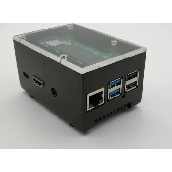 ALLNET Rock Pi aliuminis korpusas ecoPI Starter juodas (RockPi_GH_ecoPI_SW)