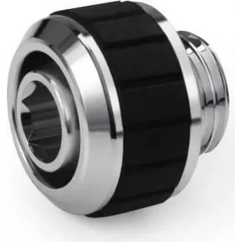 Alphacool Apex Grip suspaudžiamoji jungtis 13/10mm G1/4 chromuota - jungtis minkštam vamzdžiui 14880