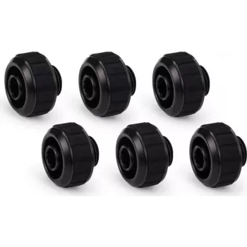 Alphacool Apex Grip Compression Fitting 16/10mm G1/4 juodos spalvos 6 vienetų paketas 14923