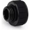 Alphacool Apex Grip Extension 10mm vyriškas į moterišką G1/4 colio juodas (14811)