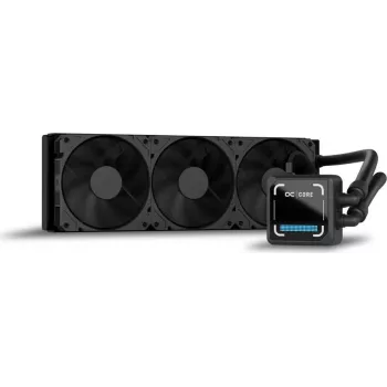 Alphacool Core 2 LT 360mm CPU AiO skysčio aušintuvas - Visiškai varinis radiatorius, 3x120mm PWM ventiliatoriai, nikeliuota šaltoji plokštė, LGA 1700/AM5 suderinamas, be RGB 14622