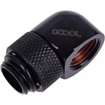 Alphacool Eiszapfen G1/4 colio stop kamštis Deep Black - žalvarinis kamštis su EPDM O-ring (17217)