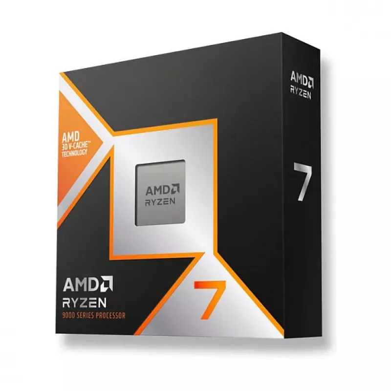 AMD Ryzen 7 9800X3D Tray, AM5, 4.7/5.2 GHz, 96MB, integruota grafika, DDR5, 120W
