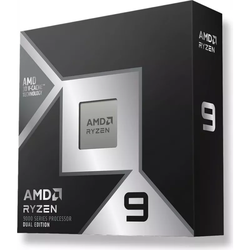 AMD Ryzen 9 9950X3D2 Tray 16-Core 32-Thread 5.6GHz 208MB AM5 Processor with Radeon Graphics