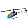 Amewi AFX4 XP nuotolinio valdymo sraigtasparnis RTF 2.4GHz 6 kanalų su 6 ašių giroskopu, bešepetėliu pagrindiniu varikliu, aukščio palaikymu, LiPo 7.4V 700mAh, mėlynas/juodas