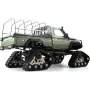 Amewi AMXRock RCX10PTS Scale Crawler Pick-Up Matte Green 1:10 RTR Brushed RC Model Car Electric Crawler 2,4 GHz (22463)