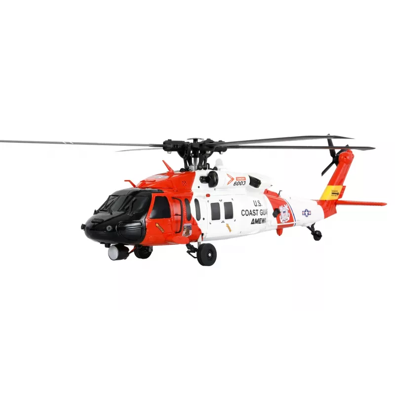 Amewi UH60 Black Hawk Coastguard valdomas sraigtasparnis 6G/3D RTF