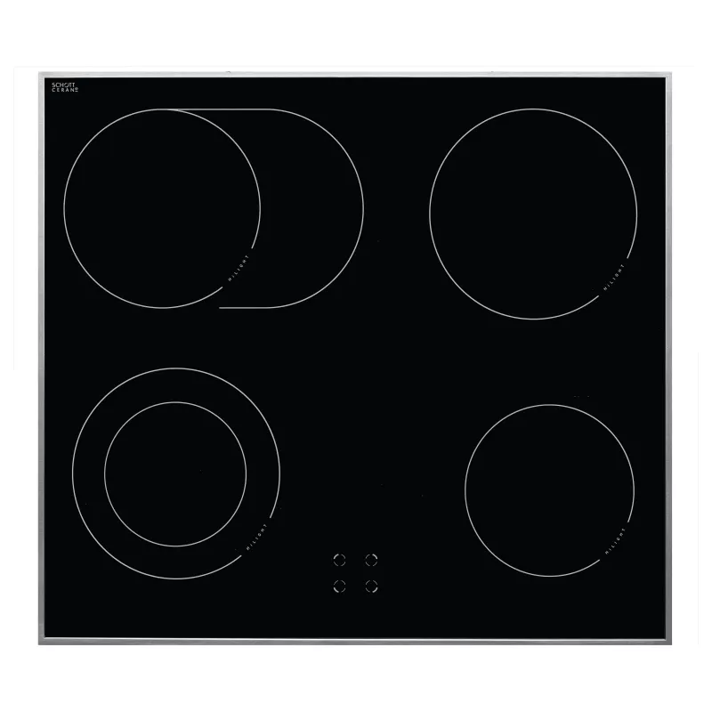 Amica EHC12713E įmontuojamas komplektas su keramine kaitlente, 65 l, 8 funkcijos, energijos klasė A, nerūdijantis plienas