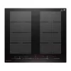 AMZCHEF CE-FS-I74S-FFDD10 4 zonų indukcinė kaitlentė su jutikliniais valdikliais, 7200W, juoda