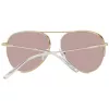 ANA HICKMANN HI3083-5804A Moteriški akiniai nuo saulės kvadratiniai Havana acetatas gradientiniai rudi lęšiai 58mm
