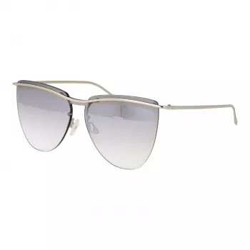 ANA HICKMANN HI3085-13203A Moteriški drugelio formos akiniai nuo saulės - Rudi Havana acetato rėmeliai, gradientiniai rudi polikarbonato lęšiai, UV400 apsauga