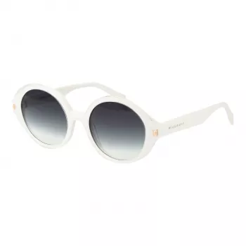 ANA HICKMANN HI9175-51H01 Moteriški katės akies akiniai nuo saulės - Havana vėžlio rašto acetatas, pilki gradientiniai lęšiai, 51 mm