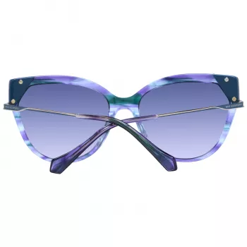 ANA HICKMANN Moteriški drugelio formos akiniai nuo saulės AH9339-56P04 Havana Rudi Gradient 56mm