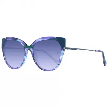 ANA HICKMANN Moteriški drugelio formos akiniai nuo saulės AH9339-56P04 Havana Rudi Gradient 56mm