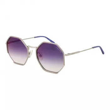 ANA HICKMANN Moteriški katinėlio formos akiniai nuo saulės HI3084-5406A - Havana/Tortoise acetatinis rėmelis, gradientiniai rudi lęšiai, UV400 apsauga