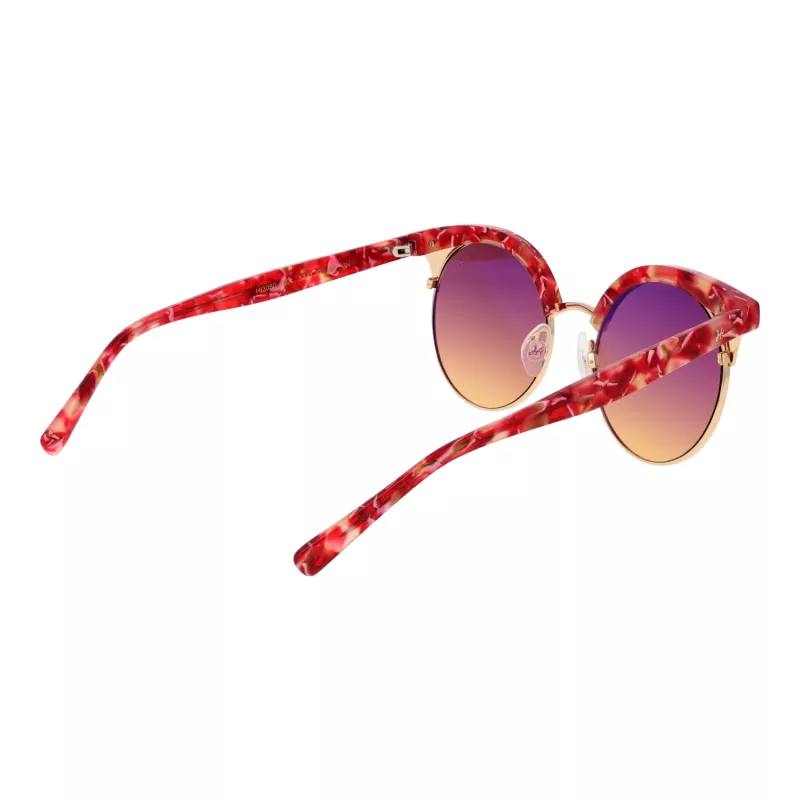 ANA HICKMANN Moteriški akiniai nuo saulės HI3050-52E01 Havana Brown Gradient Butterfly Square Acetate UV400