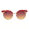 ANA HICKMANN Moteriški akiniai nuo saulės HI3050-52E01 Havana Brown Gradient Butterfly Square Acetate UV400