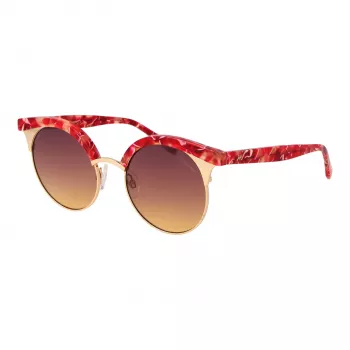 ANA HICKMANN Moteriški akiniai nuo saulės HI3050-52E01 Havana Brown Gradient Butterfly Square Acetate UV400