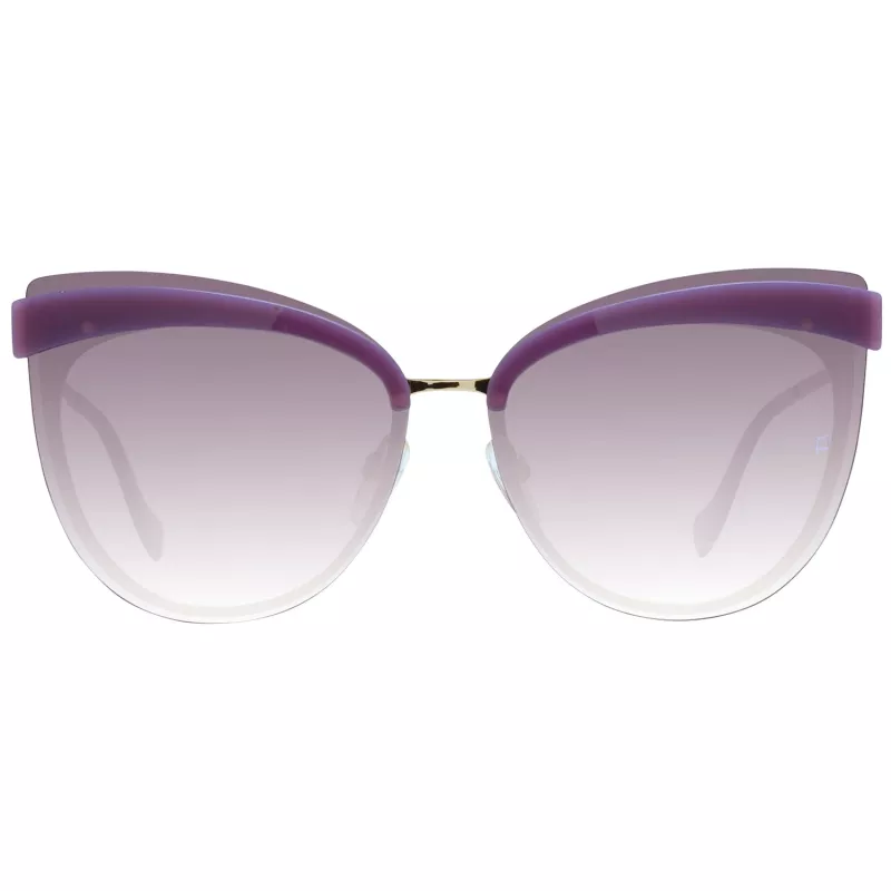 ANA HICKMANN Moteriški Akiniai Nuo Saulės AH3178-6604D Havana/Auksas Oversized Square