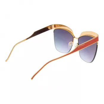 ANA HICKMANN Moteriški akiniai nuo saulės AH3179-6205A Drugelio/Katės akies Havana Acetatas Rudi Gradientiniai UV400 62mm