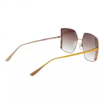 ANA HICKMANN Moteriški akiniai nuo saulės AH3189-5605B – Rudi acetatiniai rėmeliai, rudi gradientiniai polikarbonatiniai lęšiai, 57 mm lęšio plotis, UV400 apsauga