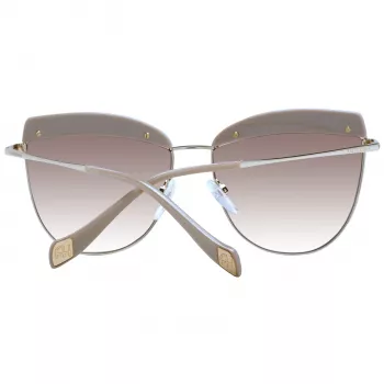 ANA HICKMANN Moteriški Akiniai nuo Saulės AH3190-5902S Rudi Havana Oversized Kvadratinis Acetatinis Rėmelis Rudi Gradientiniai Lęšiai 60/15/145 mm
