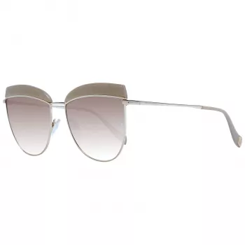 ANA HICKMANN Moteriški Akiniai nuo Saulės AH3190-5902S Rudi Havana Oversized Kvadratinis Acetatinis Rėmelis Rudi Gradientiniai Lęšiai 60/15/145 mm