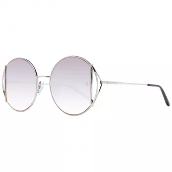 ANA HICKMANN Moteriški akiniai nuo saulės AH3192-5304D Havana Brown rėmelis iš acetato, stačiakampio formos, su rudais gradientiniais polikarbonatiniais lęšiais, 53 mm