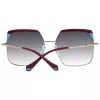 ANA HICKMANN Moteriški akiniai nuo saulės AH3253-59P02 Havana Brown Butterfly Acetate rėmelis su rudais gradientiniais lęšiais UV400