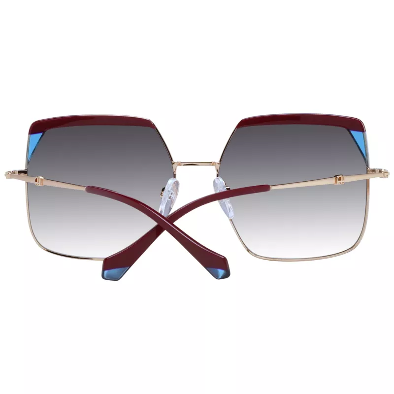 ANA HICKMANN Moteriški akiniai nuo saulės AH3253-59P02 Havana Brown Butterfly Acetate rėmelis su rudais gradientiniais lęšiais UV400