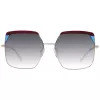 ANA HICKMANN Moteriški akiniai nuo saulės AH3253-59P02 Havana Brown Butterfly Acetate rėmelis su rudais gradientiniais lęšiais UV400