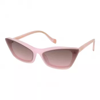ANA HICKMANN Moteriški akiniai nuo saulės AH9278-64T02 Rudi gradientiniai acetatiniai 64mm