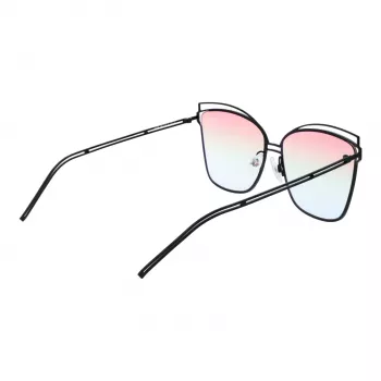 ANA HICKMANN Moteriški akiniai nuo saulės HI3049-6109A - Havana Acetate Oversized Square - Rudi gradientiniai lęšiai - 61/15/145 mm
