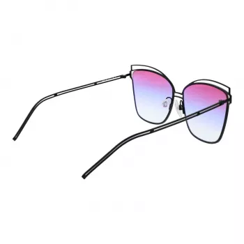 ANA HICKMANN Moteriški Akiniai Nuo Saulės HI3049-6109B Havana Rudi Acetato Kvadratiniai Rėmeliai Rudi Gradientiniai Lęšiai 61/15/145 mm