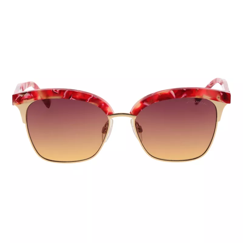 ANA HICKMANN Moteriški Akiniai Nuo Saulės HI3051-53E01 Havana Acetate Rudi Gradient 53mm