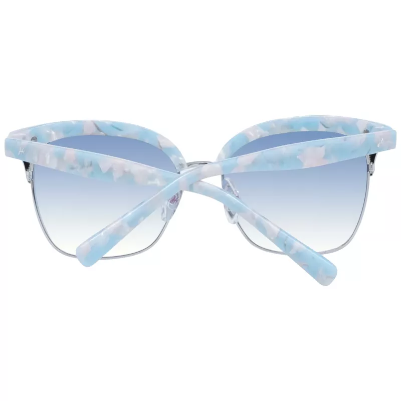 ANA HICKMANN Moteriški Akiniai Nuo Saulės HI3051-53G21 - Havana Acetato Rėmelis, Gradientiniai Rudi Lęšiai, 53mm