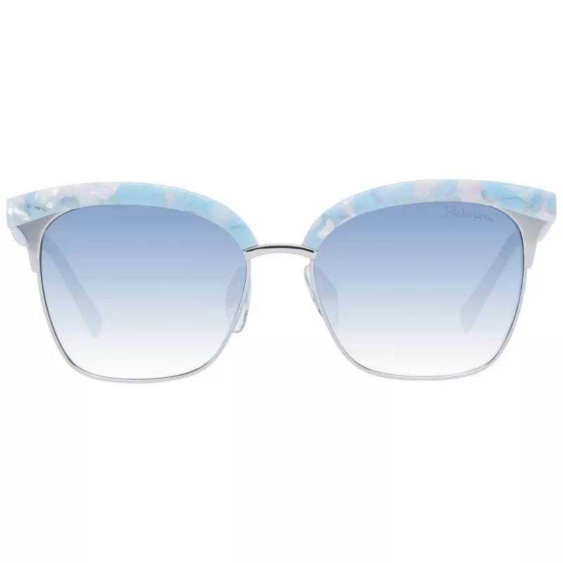 ANA HICKMANN Moteriški Akiniai Nuo Saulės HI3051-53G21 - Havana Acetato Rėmelis, Gradientiniai Rudi Lęšiai, 53mm