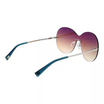 ANA HICKMANN Moteriški Akiniai Nuo Saulės HI3058-14003A Havana Geometrinis Acetatinis Rėmas Rudi Gradientiniai Lęšiai UV400
