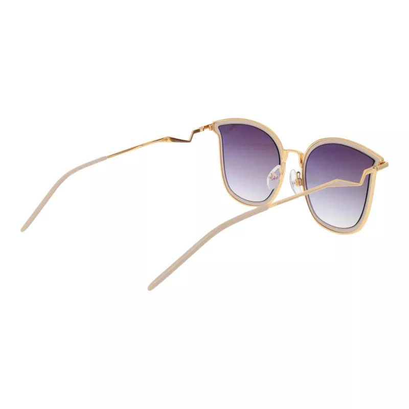 Moteriški ANA HICKMANN akiniai nuo saulės HI3065-5504A Havana Acetate Brown Gradient Lens 55/21/145 mm