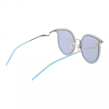 ANA HICKMANN Moteriški Akiniai Nuo Saulės HI3066T-5403A Drugelio Formos Havana Rudo Acetato Rėmeliu, Gradientiniai Rudi Lęšiai 54mm