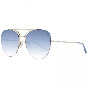 ANA HICKMANN Moteriški akiniai nuo saulės HI3076-5704F Rudi/Auksiniai Gradient 58mm
