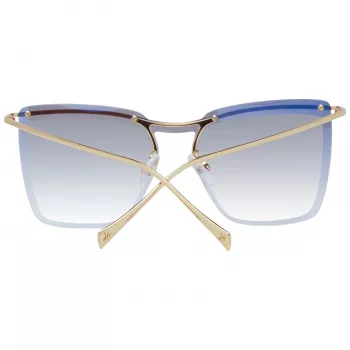 ANA HICKMANN Moteriški akiniai nuo saulės HI3081-13304C Havana Acetate Square Frame Brown Gradient Lens 55mm