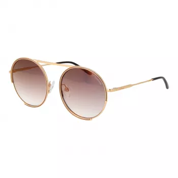 ANA HICKMANN Moteriški Akiniai Nuo Saulės HI3082-5401A Drugelio Formos Acetato Rėmelis Pilki Gradientiniai Lęšiai 54mm