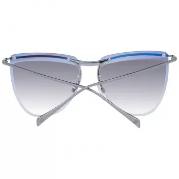 ANA HICKMANN Moteriški Akiniai nuo Saulės HI3085-13202A Drugelio Formos Havana Acetato Rėmelis Gradientiniai Rudi Lęšiai 56/13/145 mm
