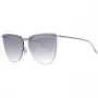 ANA HICKMANN Moteriški Akiniai nuo Saulės HI3085-13202A Drugelio Formos Havana Acetato Rėmelis Gradientiniai Rudi Lęšiai 56/13/145 mm