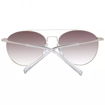 ANA HICKMANN Moteriški akiniai nuo saulės HI3133-5207A Drugelio formos Havana acetato rėmelis Gradientiniai rudi lęšiai 52mm