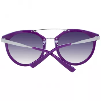 ANA HICKMANN Moteriški Akiniai Nuo Saulės HI9061-53D03 Havana Acetato Rėmelis Gradientiniai Rudi Lęšiai 53mm