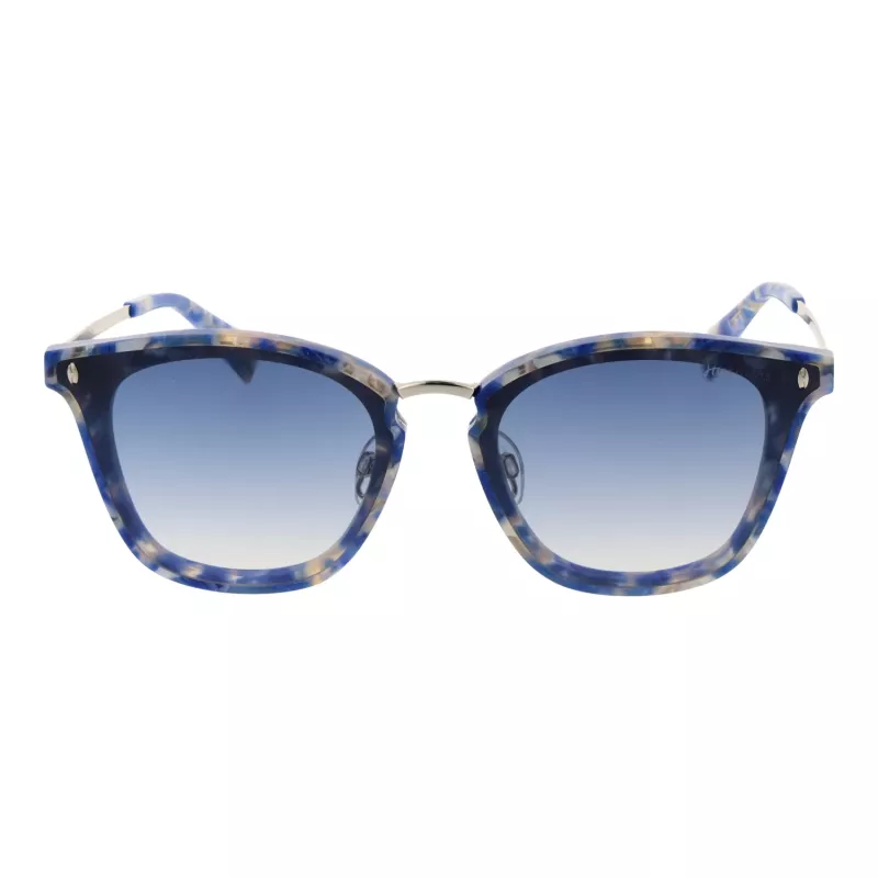 ANA HICKMANN Moteriški Akiniai Nuo Saulės HI9065-49G22 Drugelio/Katinės Akies Formos Acetatas Havana Ruda Gradient 49mm
