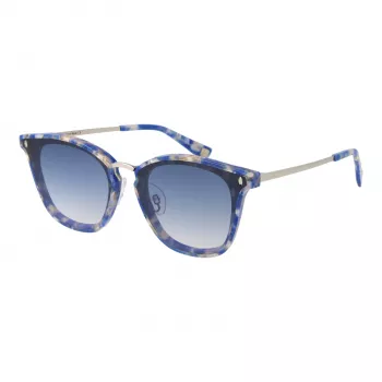 ANA HICKMANN Moteriški Akiniai Nuo Saulės HI9065-49G22 Drugelio/Katinės Akies Formos Acetatas Havana Ruda Gradient 49mm