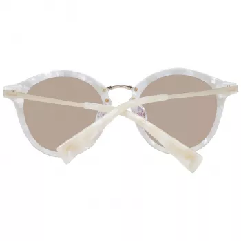 ANA HICKMANN Moteriški akiniai nuo saulės HI9066-49G21 - Havana acetato rėmelis su rudais gradientiniais polikarbonato lęšiais, 49/21/145 mm